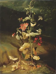 Naturaleza muerta con flores
